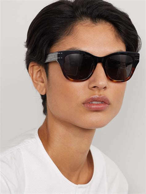 dior thin black frame glasses|dior unisex sunglasses.